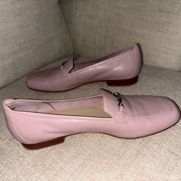 Trotters Femi Blush Pink Leather Loafers Size 7 Coquette Grandma Spring Easter - Picture 7 of 15